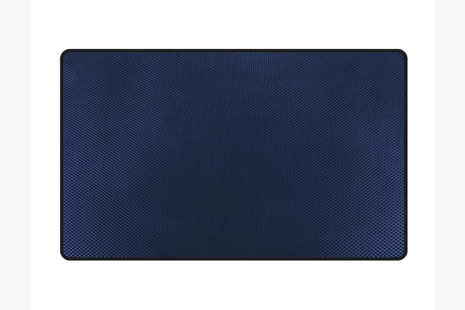Kia Carens 1999-2012 EVA Trunk Mat (2006-2012, 3 Rows, 7-Seater, Blue) Image