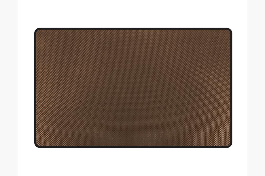 Kia Carens 1999-2012 EVA Trunk Mat (2006-2012, 3 Rows, 7-Seater, Brown) Photo 1