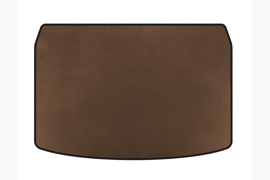 Kia Stonic 2017- EVA Trunk Mat (2019+, lower, Brown) Photo 1