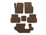 Land Rover Discovery Sport 2014- EVA Floor Mats (2014-2019, 3 Rows, Brown) photo 1