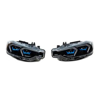 G20-style front headlights (Halogen to LED, 2 pcs) BMW 3 Series F30/F31 2012-2019 photo 1