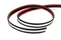 Clearance Black door molding with chrome strip by the meter sal16a (1 meter, 27 mm) photo 1
