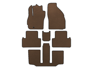 Mazda 5 2005-2009 EVA Floor Mats (3 Rows, 7-Seater, Brown) photo 1