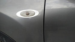 Nissan Qashqai 2010-2014 Turn Signal Trim (2 pcs, Stainless Steel) photo 1