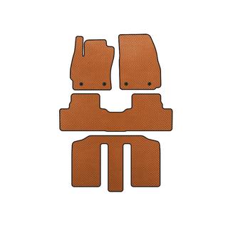 EVA Floor Mats (3 Rows, Orange)
