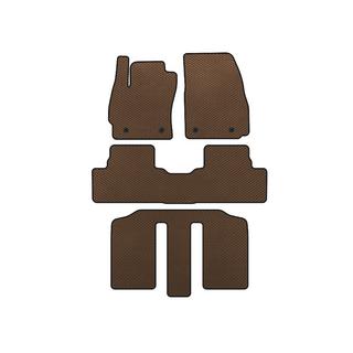 EVA Floor Mats (3 Rows, Brown)