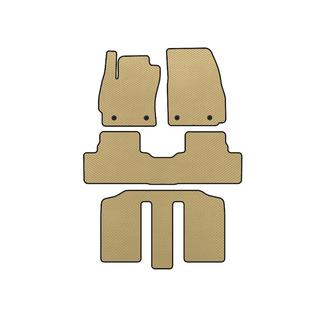 EVA Floor Mats (3 Rows, Beige)