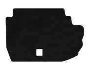 Mercedes S-class W220 1998-2005 Textile Trunk Mat Premium (Long, AWD, Black) photo 1