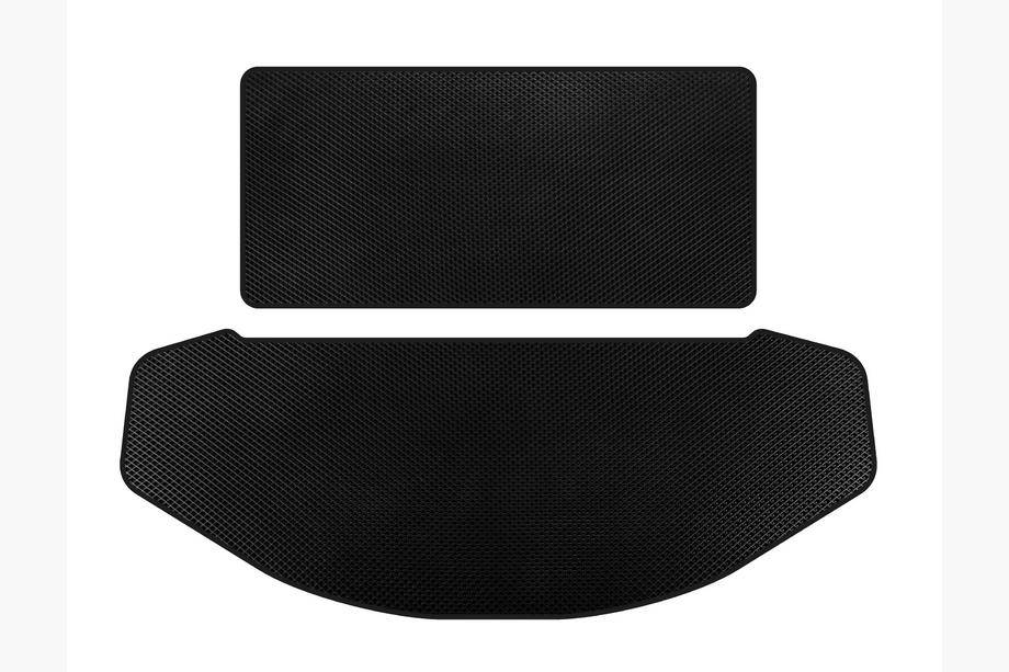 Mazda CX-9 2017- EVA Trunk Mat (Seat Back + Trunk, 7-Seater, Black) Photo 1