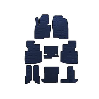 EVA Floor Mats (3 Rows, 7-Seater, Blue)