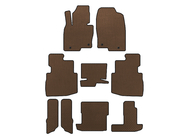 Mazda CX-9 2017- EVA Floor Mats (3 Rows, 7-Seater, Brown) photo 1