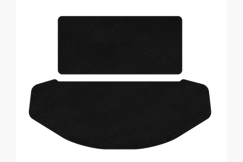 Mazda CX-9 2017- Textile Trunk Mat Classic (Seat Back + Trunk, 7-Seater, Black) Image