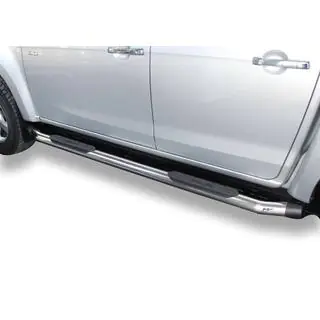 Side Steps Amazon Chrome (2 pcs, stainless steel)