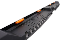 Volkswagen Amarok 2022- Side Steps Dakar V2 with LED (2 pcs, metal) photo 5
