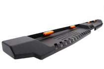 Volkswagen Amarok 2022- Side Steps Dakar V2 with LED (2 pcs, metal) photo 3