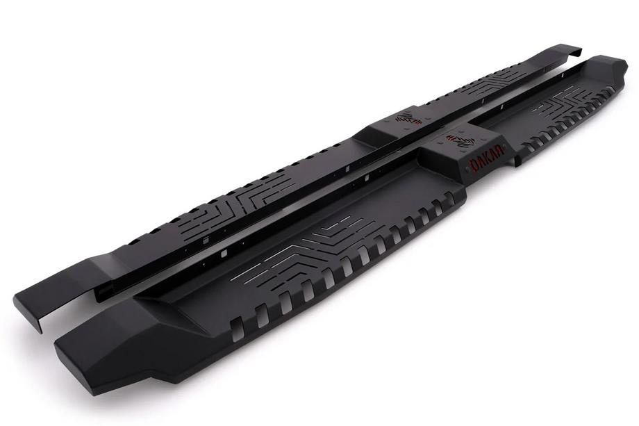 Volkswagen Amarok 2022- Side Steps Dakar V2 without LED (2 pcs, metal) Image