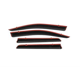 Window Deflectors with Chrome Trim Niken Luxury (4 pcs) photo 3