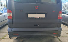 Volkswagen T5 Transporter 2003-2010 Plastic trunk cover (paintable) photo 3