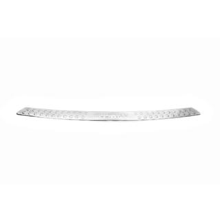 Rear bumper protector straight chrome (Omsa, stainless steel) photo 2