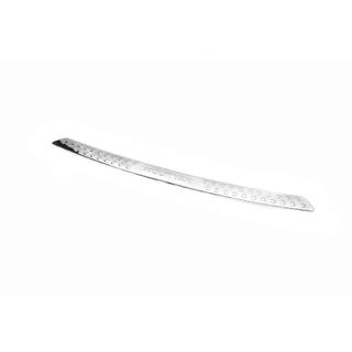 Rear bumper protector straight chrome (Omsa, stainless steel) photo 1