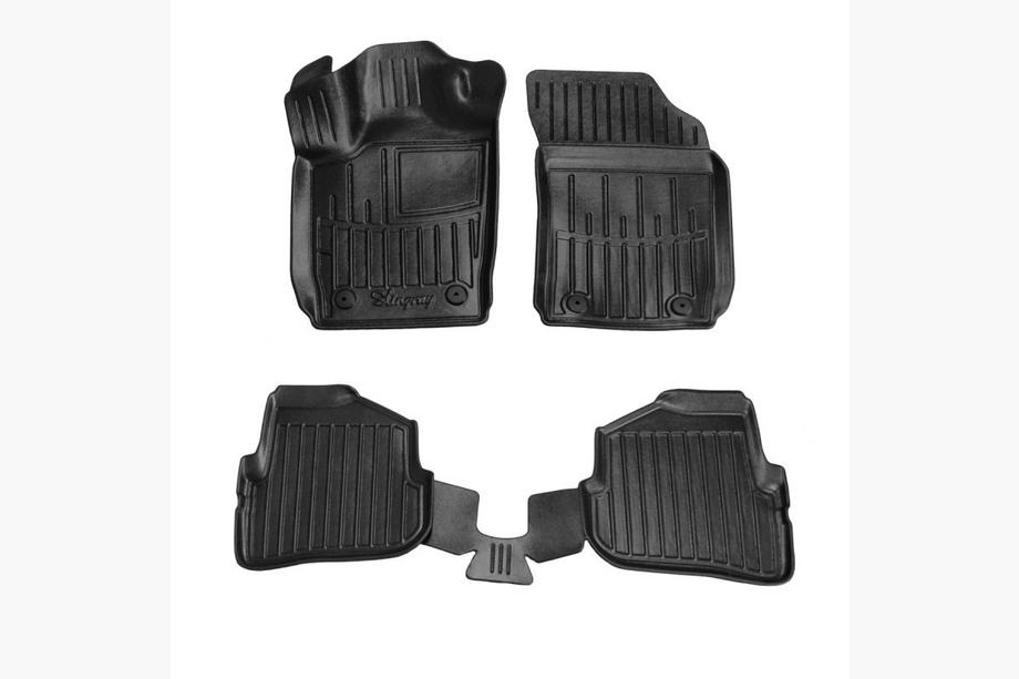 Audi A1 2010-2018 Rubber Floor Mats Stingray 3D (5 pcs) Image