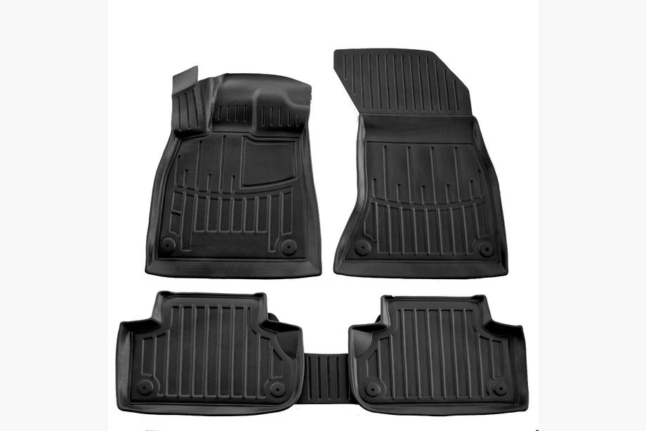 Audi Q5 2017-2025 Rubber Floor Mats Stingray 3D (5 pcs) Image