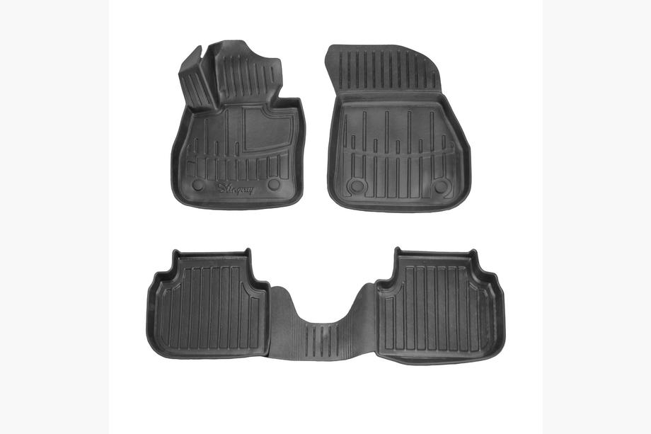 BMW 1 Series F40 2019-2024 Stingray 3D Rubber Floor Mats (4 pcs) Image