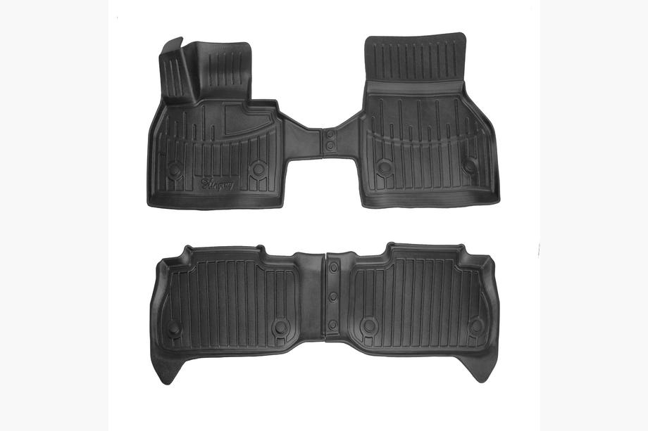 BMW iX (I20) 2022- Stingray 3D Rubber Floor Mats (4 pcs) Image
