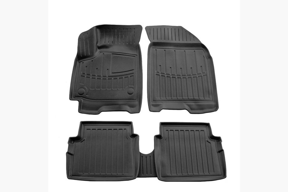 Chevrolet Aveo T200 2002-2008 Rubber Floor Mats Stingray 3D (5 pcs) Image
