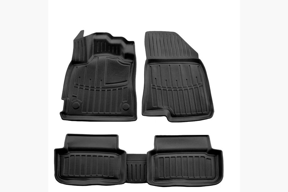 Dacia Sandero 2021- Rubber Floor Mats Stingray 3D Prestige (Set of 5) Image