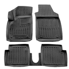 Fiat 500/500L 2013-2022 Rubber Floor Mats Stingray 3D (For Fiat 500, Europe, 5 pcs) photo 1