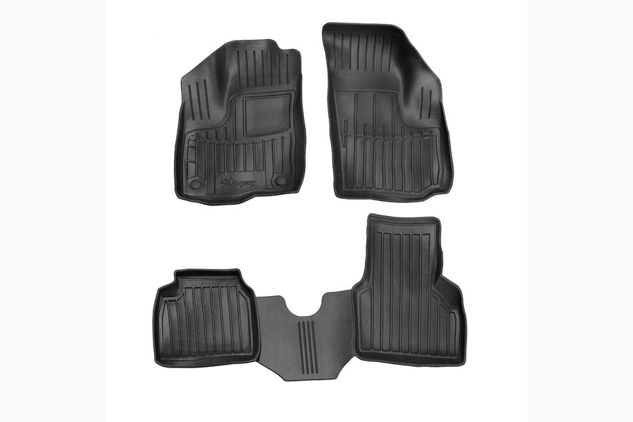 Fiat Doblo I 2001-2005 Stingray 3D Rubber Floor Mats (4 pcs) Image