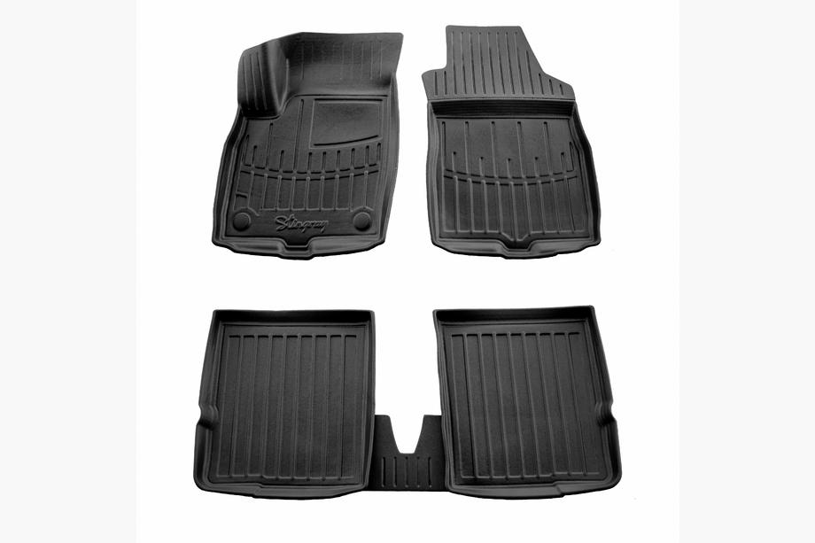 Fiat Panda 2003-2011 Rubber Floor Mats Stingray 3D (5 pcs) Image