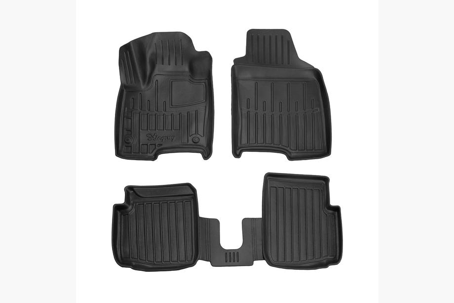 Fiat Panda 2011-2023 Rubber Floor Mats Stingray 3D (5 pcs) Image