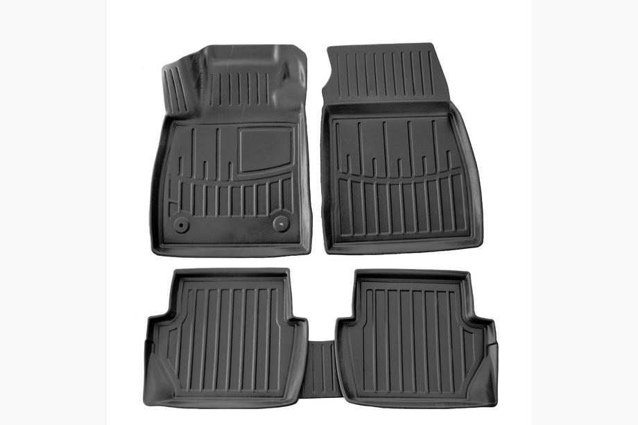 Ford Fiesta 2017- Rubber Floor Mats Stingray 3D (5 pcs) Image