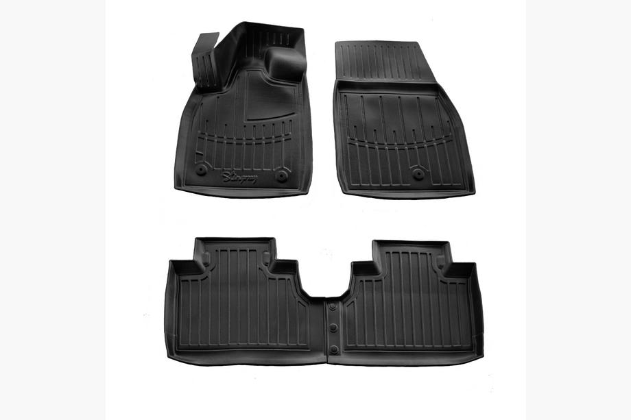 Ford Mustang E-mach 2020- Stingray 3D Rubber Floor Mats (4 pcs) Image