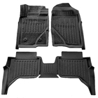 Ford Ranger 2022- Rubber Floor Mats Stingray 3D (5 pcs) photo 1