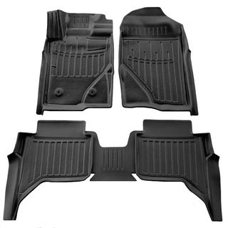 Rubber Floor Mats Stingray 3D (5 pcs)