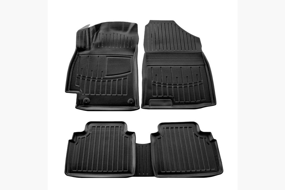 Hyundai Elantra (CN7) 2020- Rubber Floor Mats Stingray 3D (5 pcs) Image