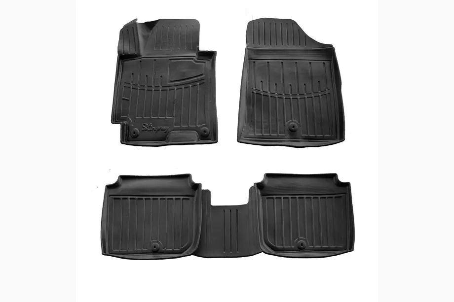 Hyundai Elantra (MD/UD) 2011-2015 Rubber Floor Mats Stingray 3D (5 pcs) Image