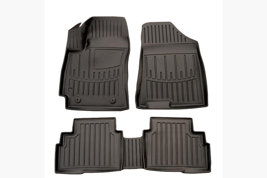 Hyundai Kona 2023- Stingray 3D Floor Mats (Petrol, 5 pcs) Image