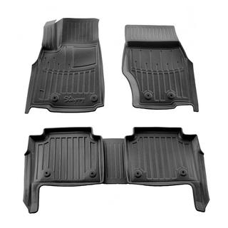 Rubber Floor Mats Stingray 3D (5 seats, 5 pcs) Jeep Grand Cherokee WL 2021-