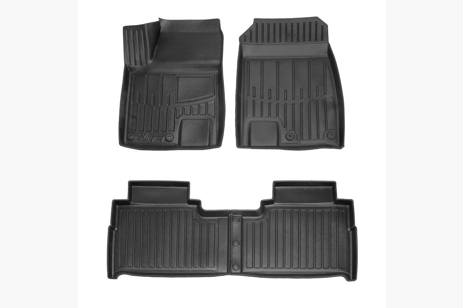 Jetour T2 2024- y. Stingray 3D Rubber Floor Mats (4 pcs) Image