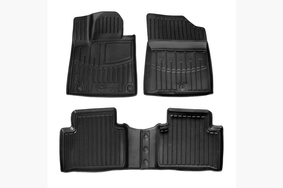 Kia Sorento IV MQ4 2020- Stingray 3D Rubber Floor Mats (4 pcs) Image
