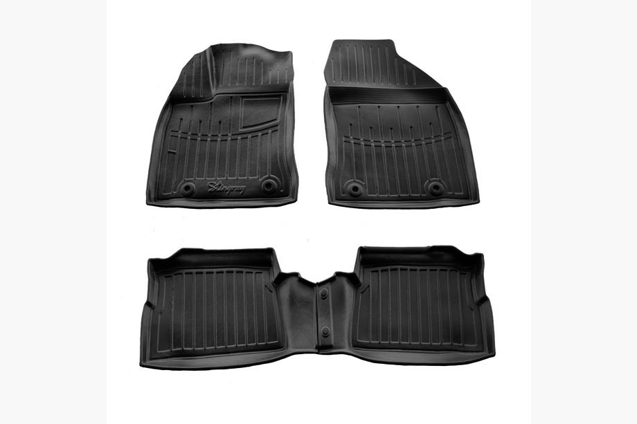 Lexus CT200H 2011-2022 Stingray 3D Rubber Floor Mats (4 pcs) Image
