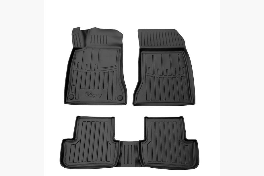Mercedes GLA X156 2014-2019 Rubber Floor Mats Stingray 3D (5 pcs) Image