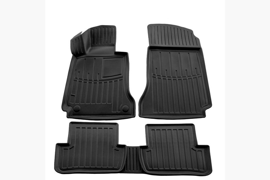 Mercedes C-class W204 2007-2015 Rubber Floor Mats Stingray 3D (5 pcs) Image