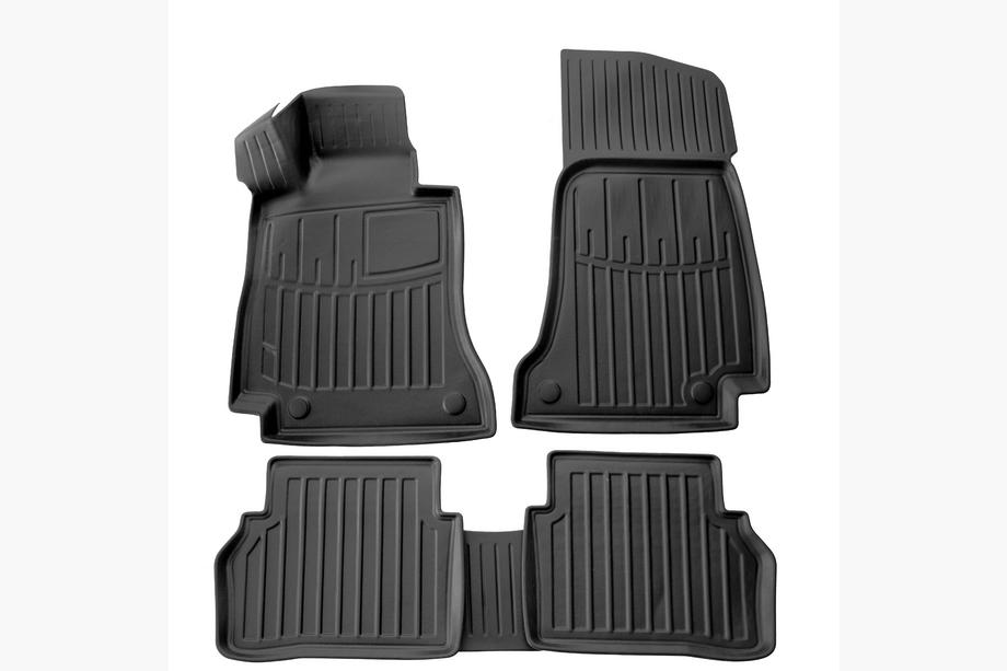 Mercedes E-class W213 2016-2023 Rubber Floor Mats Stingray 3D (5 pcs) Image