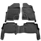 Nissan Navara 2006-2015 Stingray 3D Rubber Car Mats Right-Hand Drive (Set of 3) photo 1