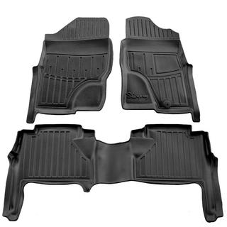 Stingray 3D Rubber Car Mats Right-Hand Drive (Set of 3)